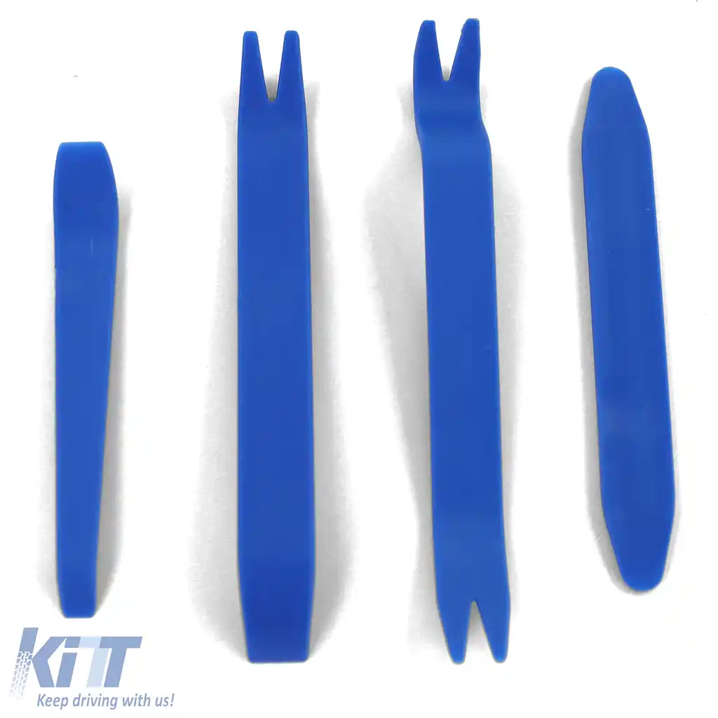 Unealtă de îndepărtare pentru montarea levierului, trimuri decorative auto, benzi pentru panoul interior, albastre-image-6192482