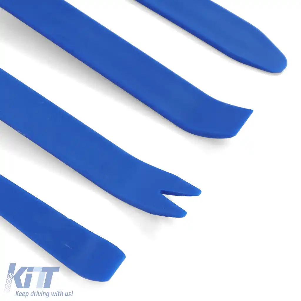 Unealtă de îndepărtare pentru montarea levierului, trimuri decorative auto, benzi pentru panoul interior, albastre-image-6192483