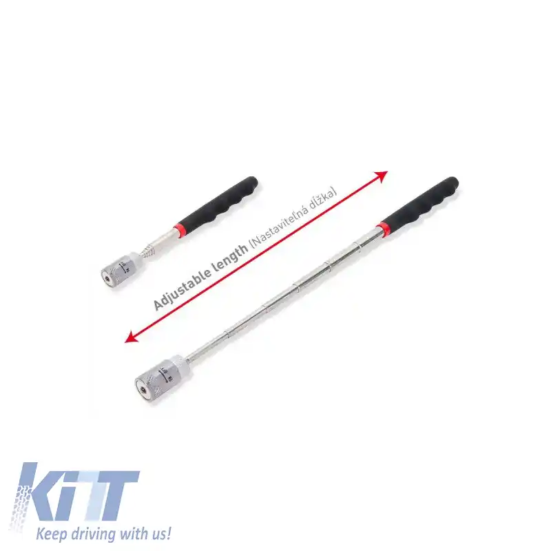 Unealtă de ridicare magnetică telescopică 19,5-81cm cu lumină LED 1buc-image-6298344