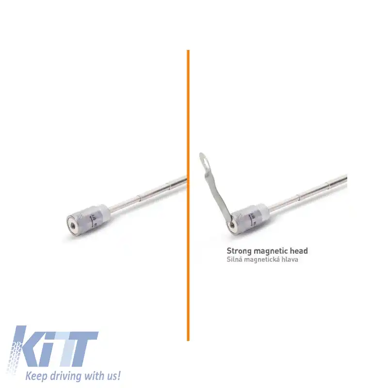 Unealtă de ridicare magnetică telescopică 19,5-81cm cu lumină LED 1buc-image-6298345