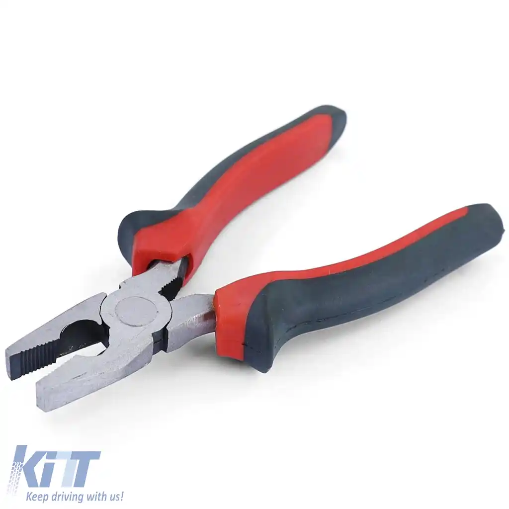 Unelte de bord clește combinat cu tăietor lateral șurubelniță Phillips și fanta, 4 piese-image-6191320