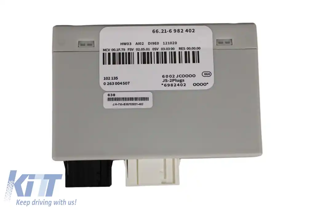 Unitate centrală 66216982402 pentru sistemul de senzori de parcare spate potrivit pentru BMW Seria 1 E81, E82 2006-2011, E87 2003-2011, E88 2006-2013, Seria 3 E90 2004-2011, E91 2004-2012, E92, E93 20