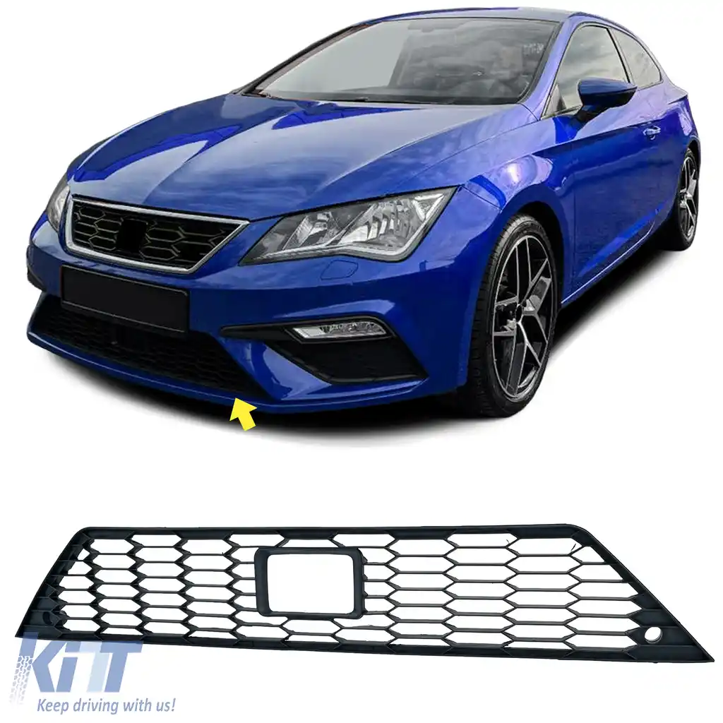 Upgrade grilă grilă radiator în bara de protecție potrivită pentru Seat Leon 5F FR 2017-2020