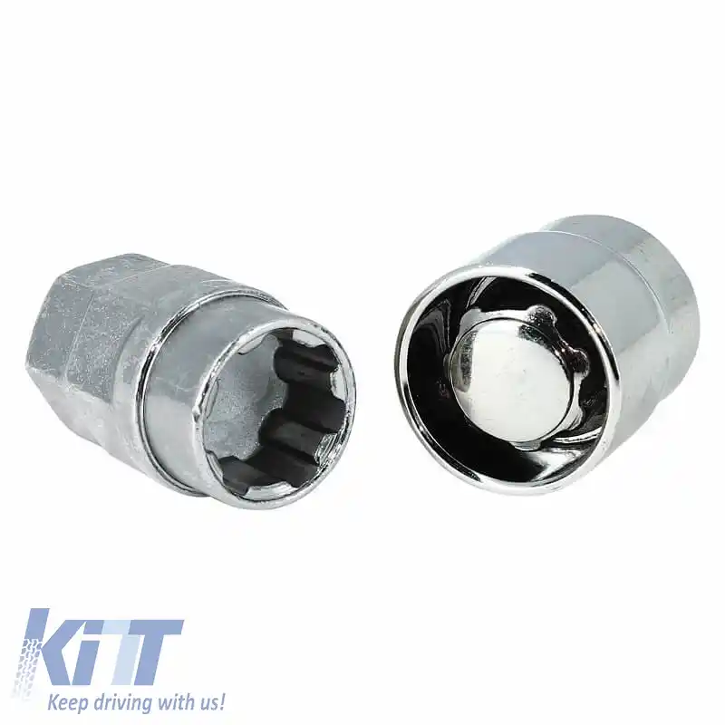 Șuruburi / Piulițe Antifurt Butzi Kit Premium 6 bucăți Cu Unelte Cheie Unică Tip-GG M14x1.50 T19/21-image-6294842