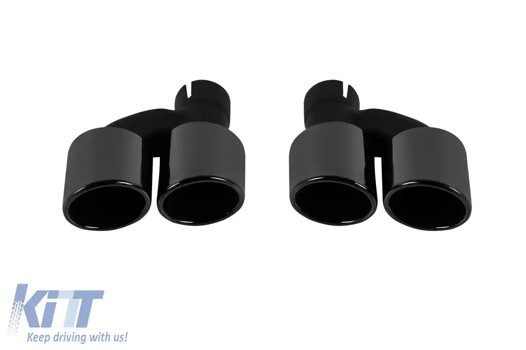 Vârfuri de lac negru potrivite pentru Audi A4 B8 2012-2015, A6 C7 sedan, avant, allroad 2011-2018, A7 4GA Sportback 2010-2017, A5 Sportback 2009-2011