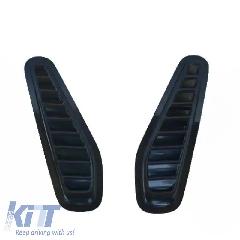 Ventilație Capotă potrivită pentru BMW GTR Stil 33 x 11 x 1.5cm Negru 2 Buc.-image-6310778