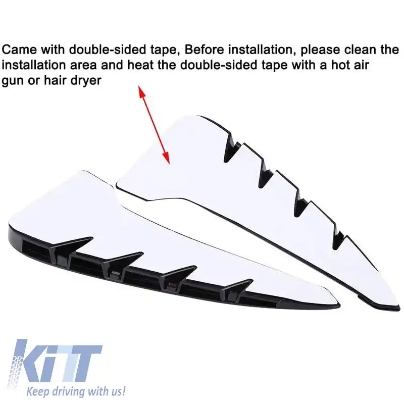Ventilații laterale pentru BMW X5 F15 13-18 M-Look Crom / Negru 2 buc-image-6295190