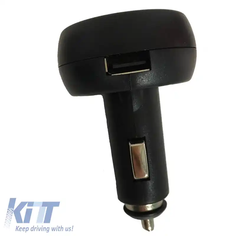 Voltmeter termometru încărcător USB 3in1 pentru mașină cu numere roșii și albastre 99103-image-6297506