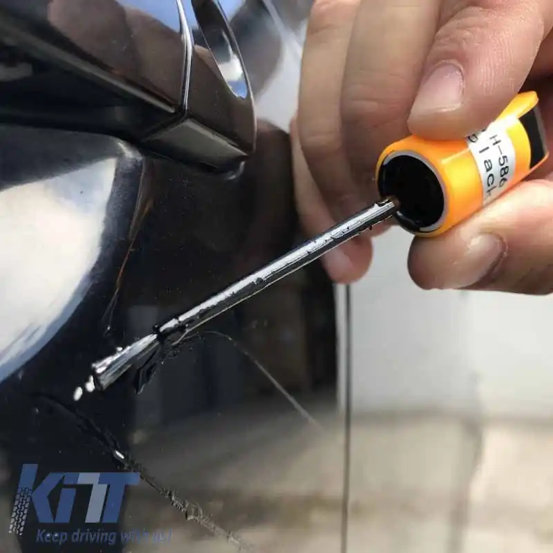 Vopsea de retuș pentru zgârieturi Gri Argintiu Guard 12ml WH-424-image-6296333