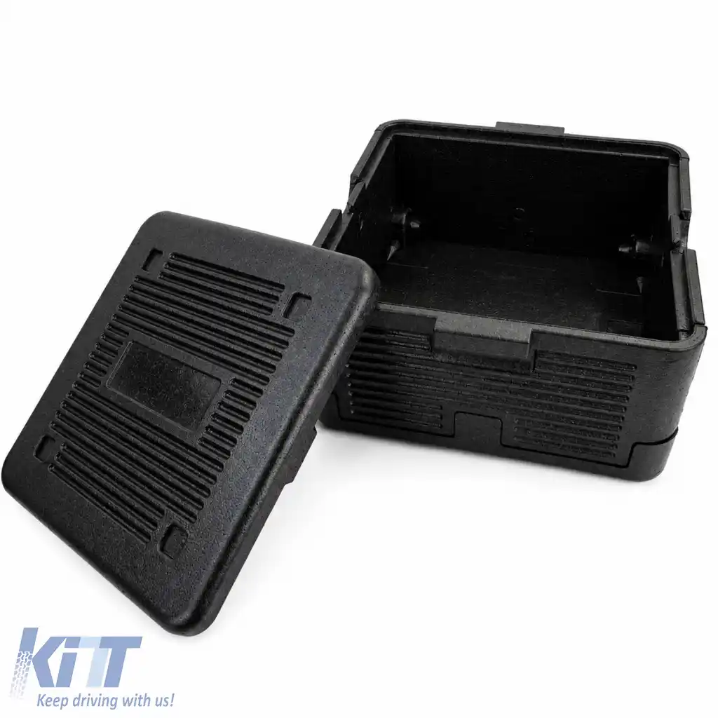 Warmhaltebox Kühl Thermo Isolierbox faltbar Schwarz 19L 380x380x230 mm-image-6329643