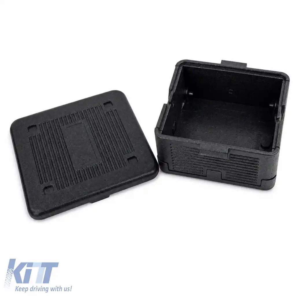 Warmhaltebox Kühl Thermo Isolierbox faltbar Schwarz 19L 380x380x230 mm-image-6329644