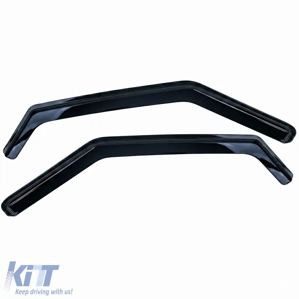 Windabweiser Regenabweiser 2-teilig Negru potrivit pentru Ford Tourneo Courier din 2023-image-6259277