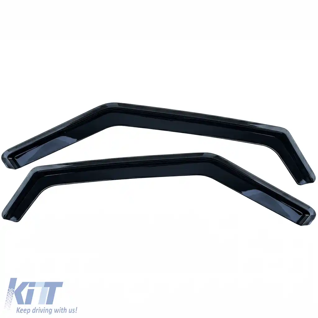 Windabweiser Regenabweiser 2-teilig Negru potrivit pentru Ford Tourneo Courier din 2023-image-6259278