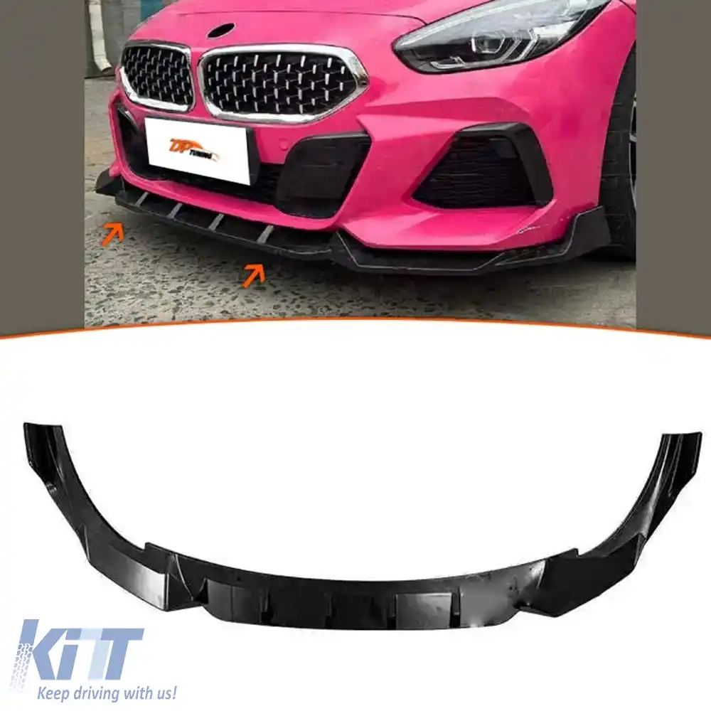 image-38-Z4 G29 Spoiler Față Negru Pian ABS / 2023-în sus (3 Piese)