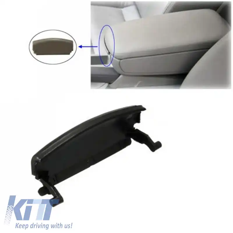 Zăvor potrivit pentru cotieră potrivit pentru Audi A4 B6 / B7 de culoare neagră-image-6297349